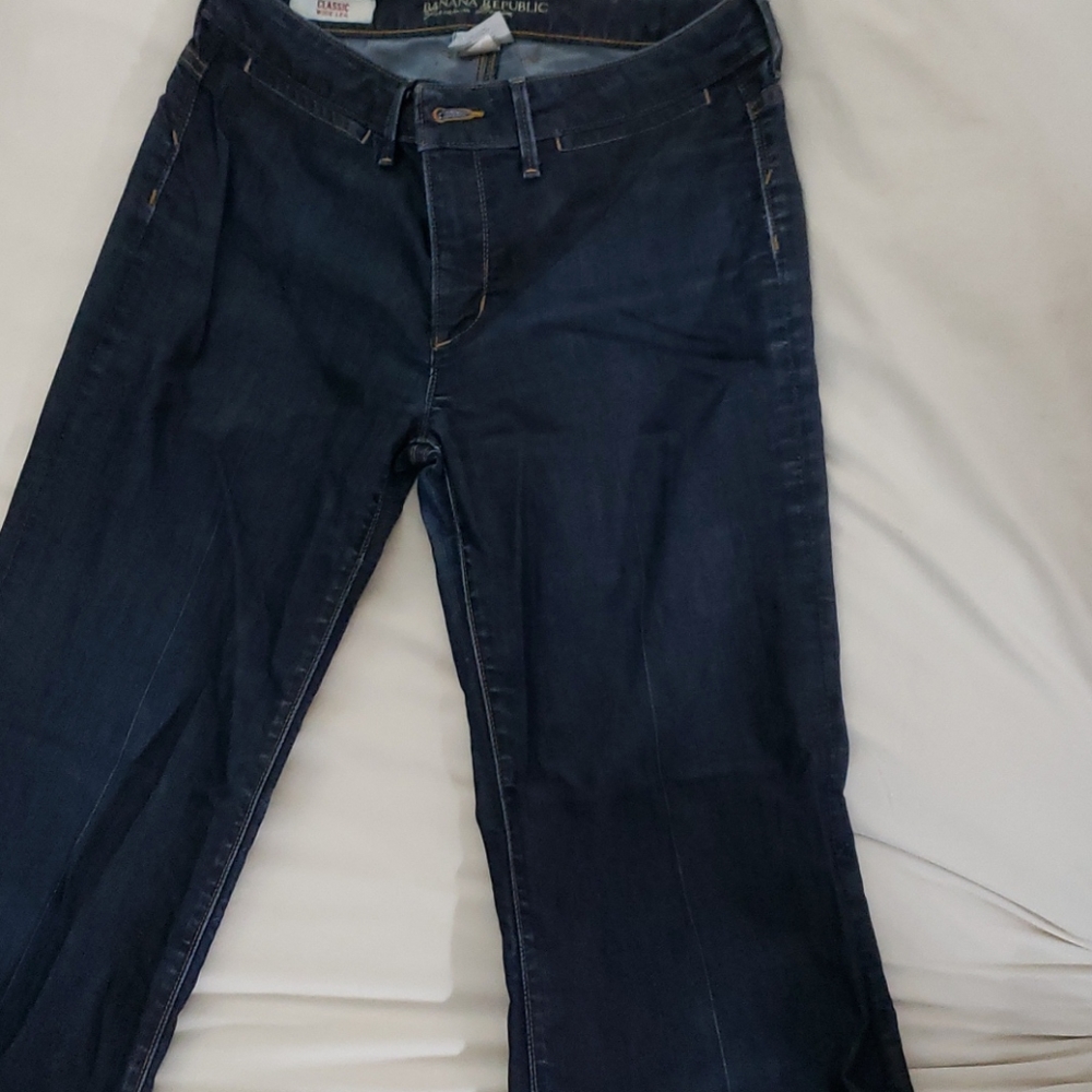 Dressy dark Jean's by Banana Republic